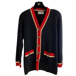 San Remo Petites by Laura Knits Vintage 80’s Cardigan Sweater Small